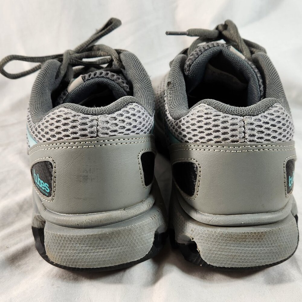 KSwiss Tubes Womens Size 7 Turquoise,  Black And Gray Sneakers VG Fast Ship - Picture 9 of 16